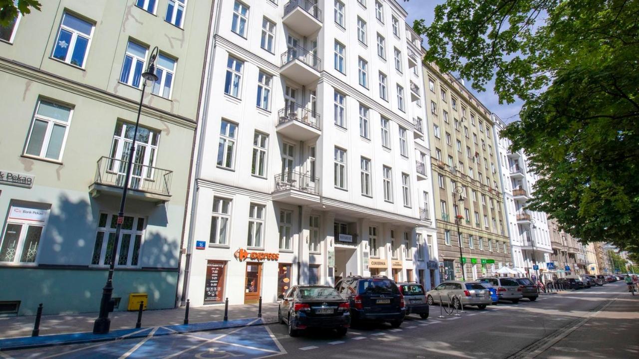 Apartament Grey Pearl Downtown Lägenhet Warszawa Exteriör bild