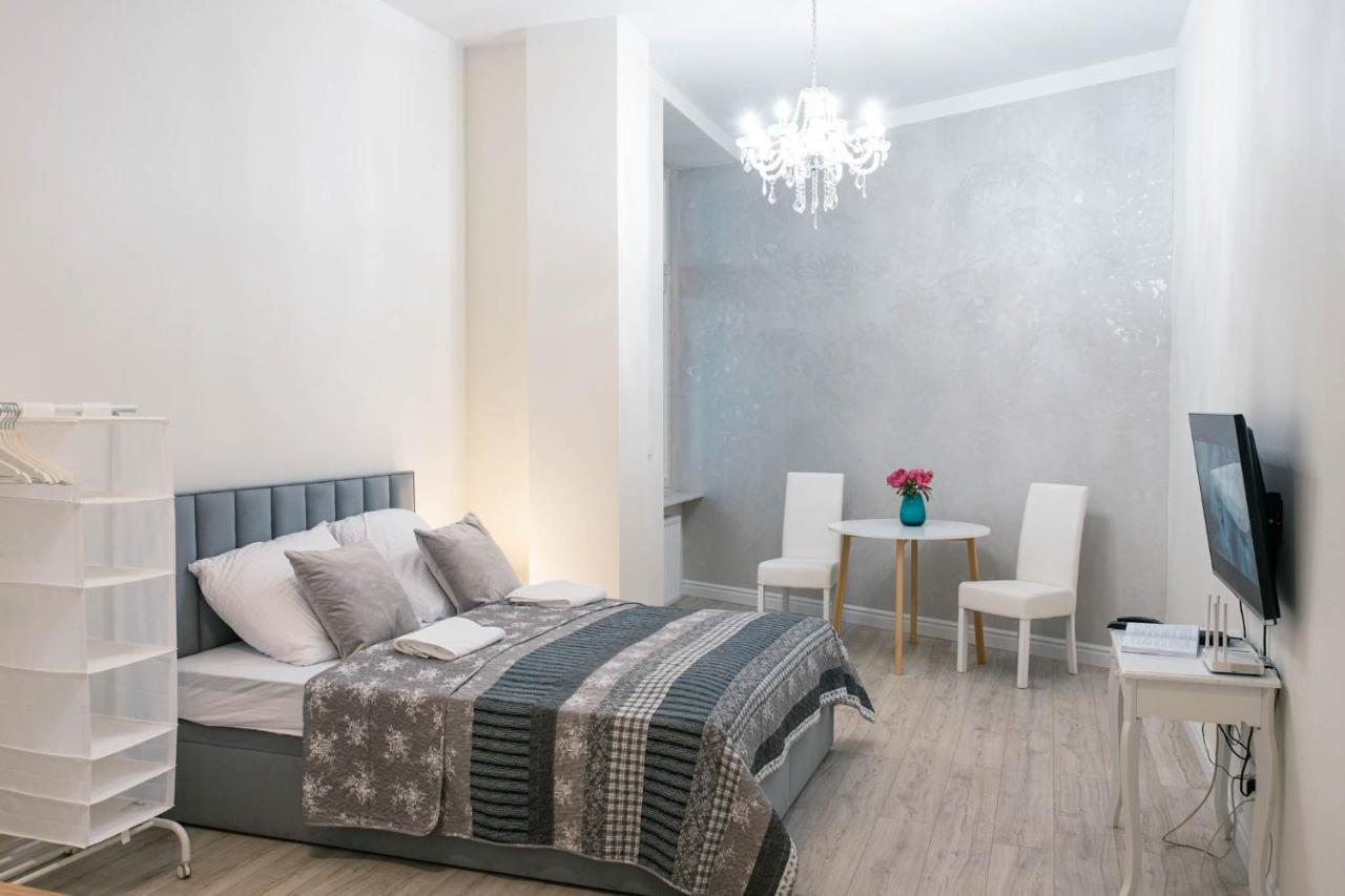 Apartament Grey Pearl Downtown Lägenhet Warszawa Exteriör bild