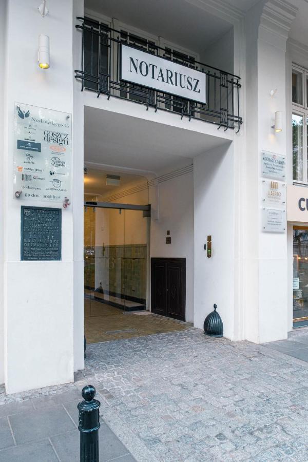Apartament Grey Pearl Downtown Lägenhet Warszawa Exteriör bild